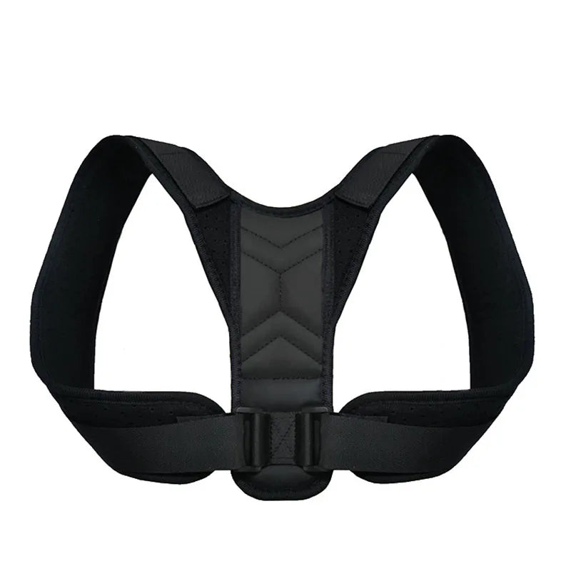 Correcteur de posture dorsale noir
