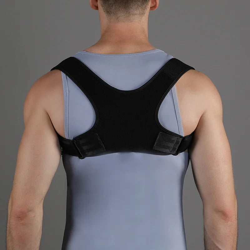 Correcteur de posture médical noir