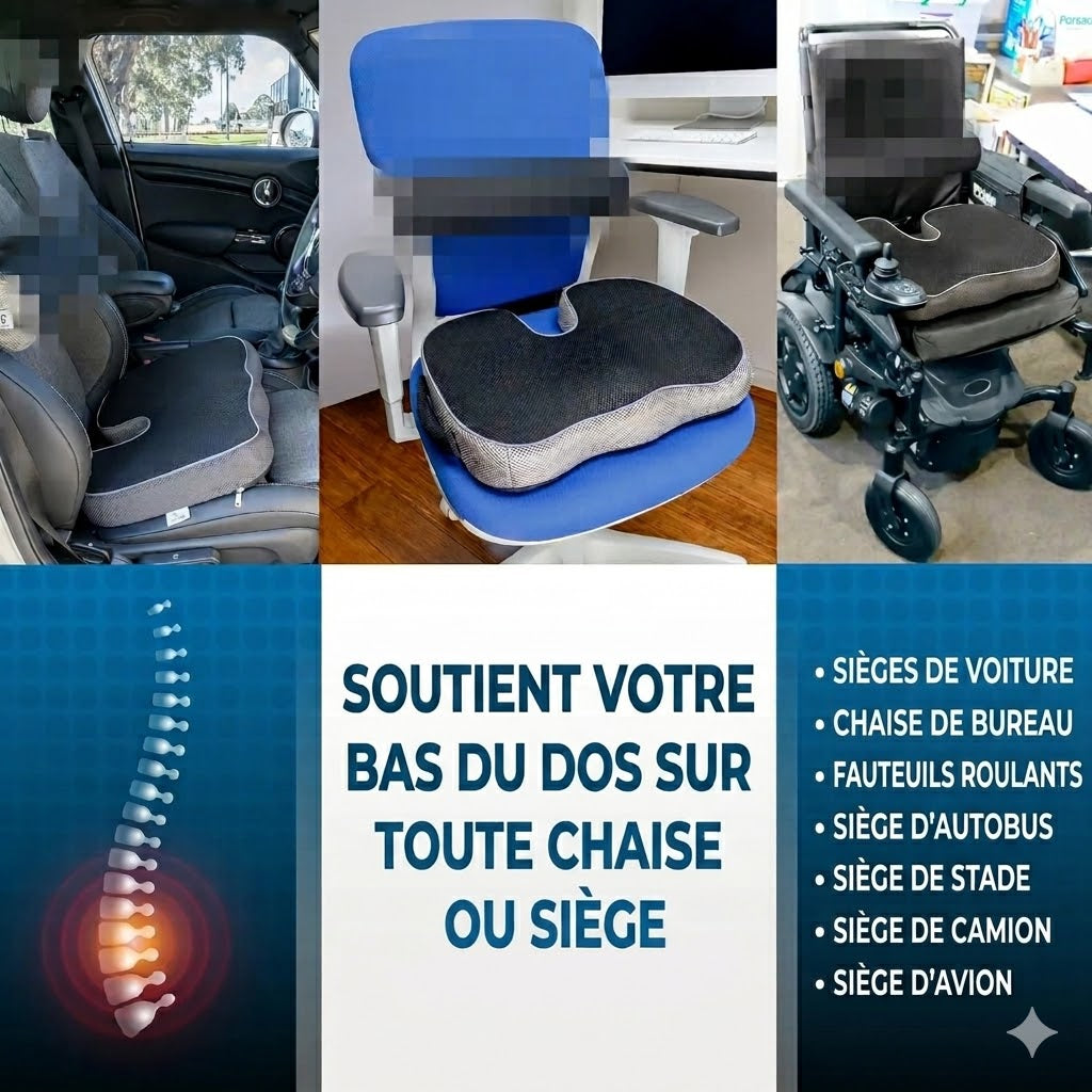 coussin pour fracture coccyx multifonction