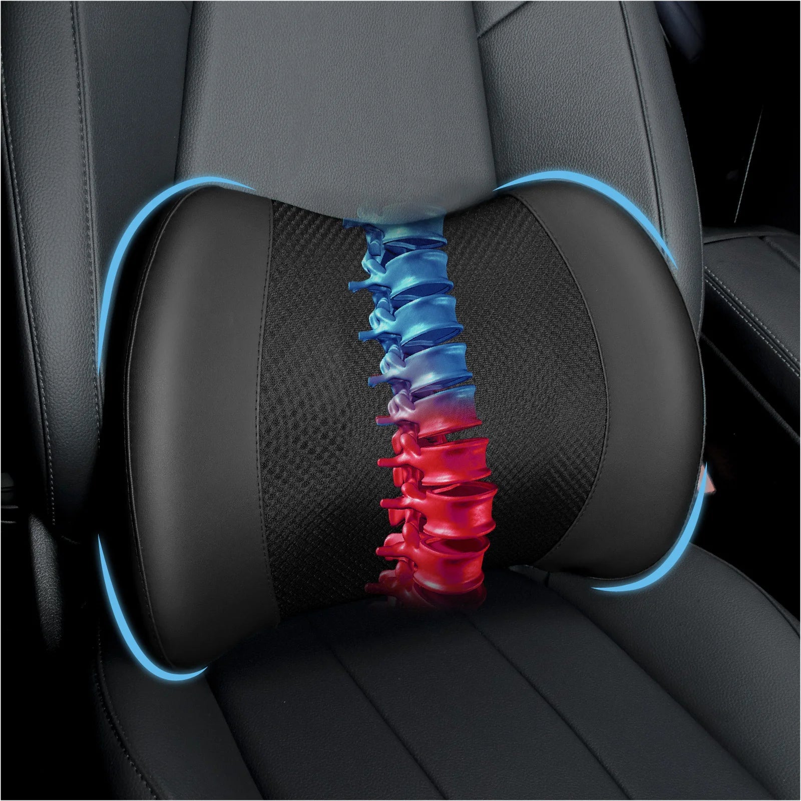 Coussin bas du dos avec sangle de fixation Image