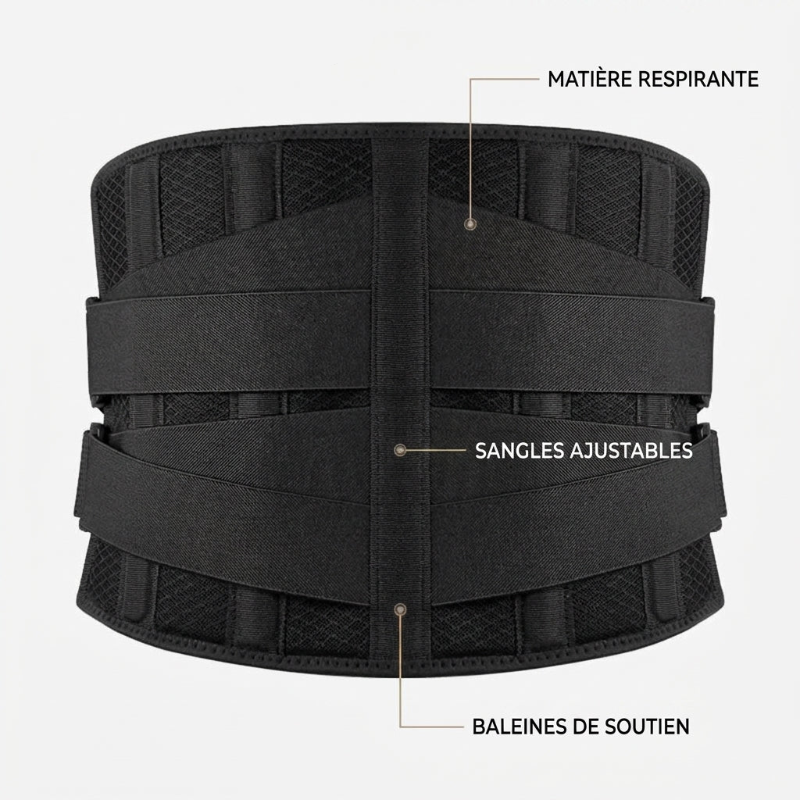 Ceinture lombaire Chirpro vue de face Image