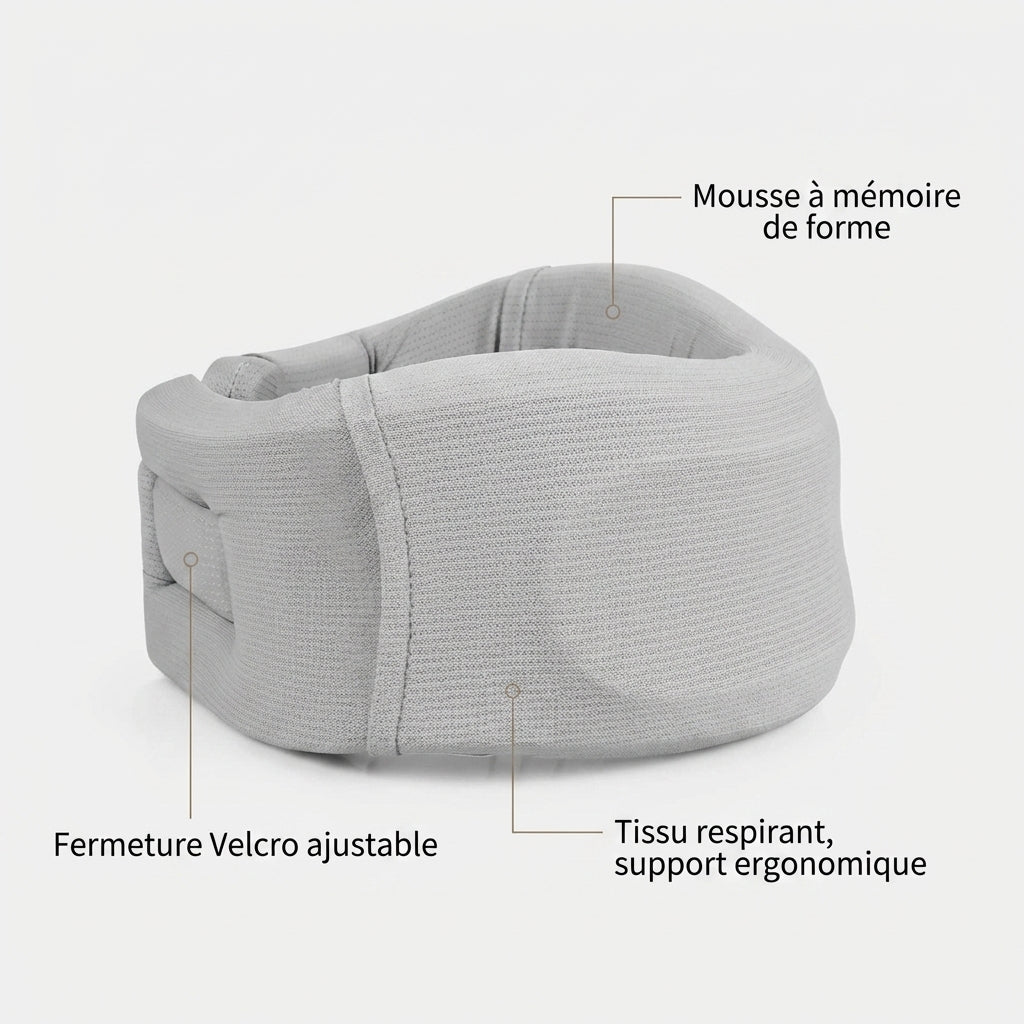 Collier cervical souple vue de coté