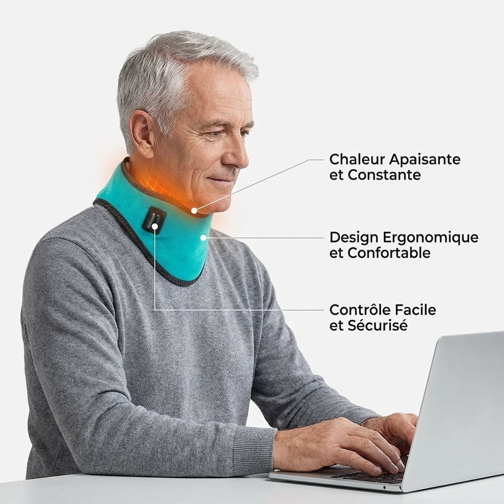collier-chauffant-cervicales-homme - Chirpro Image