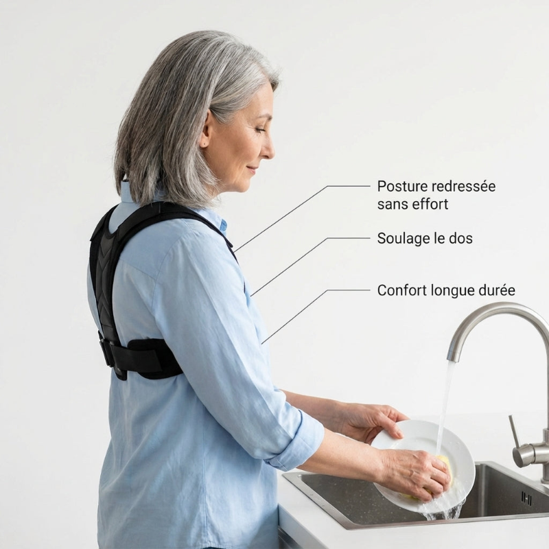 correcteur-de-posture-dorsale-femme - Chirpro Image