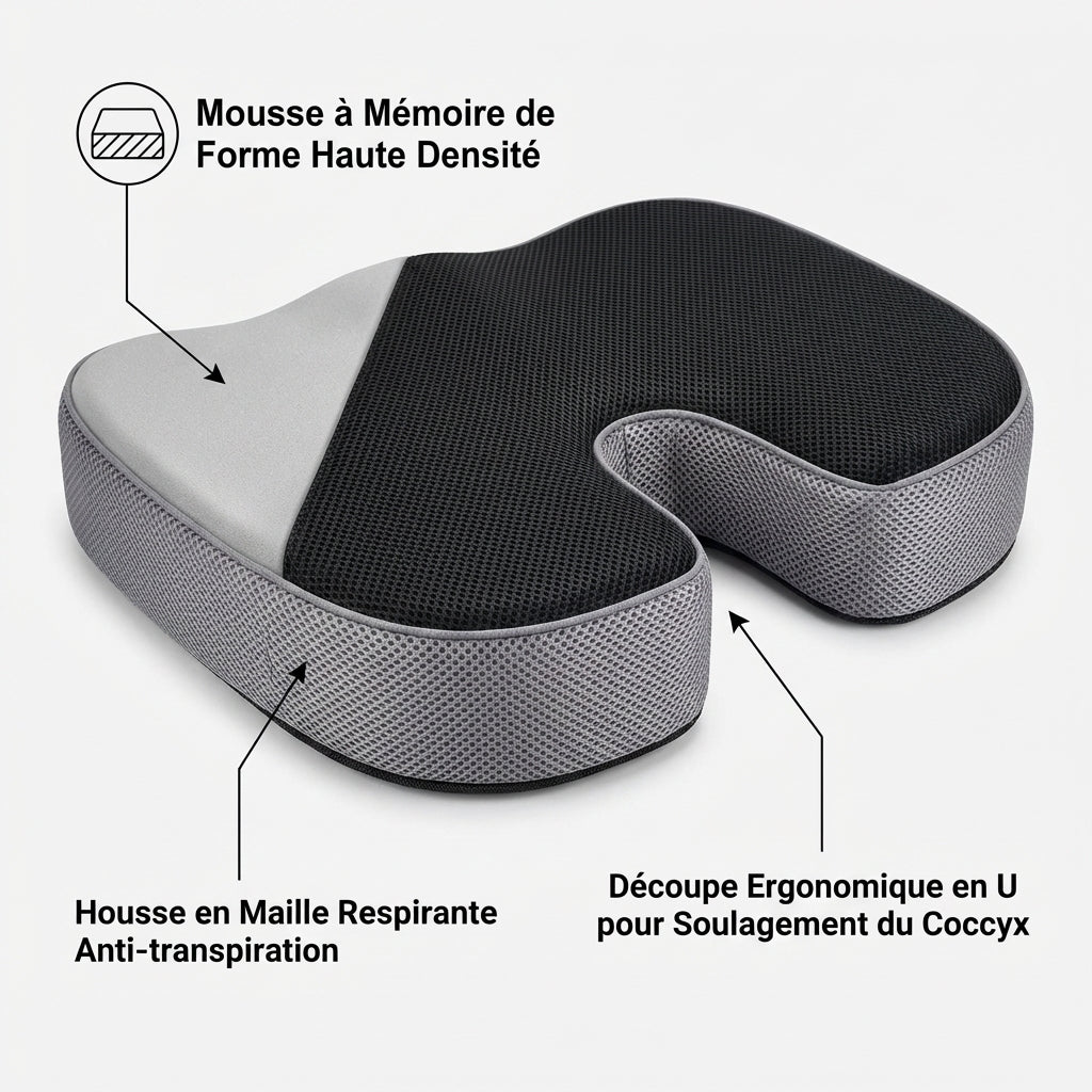 coussin-pour-fracture-coccyx-dos - Chirpro Image