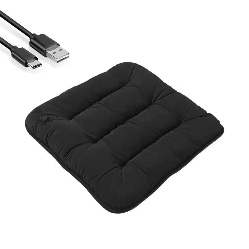 Coussin chauffant pour dos couleur noir
