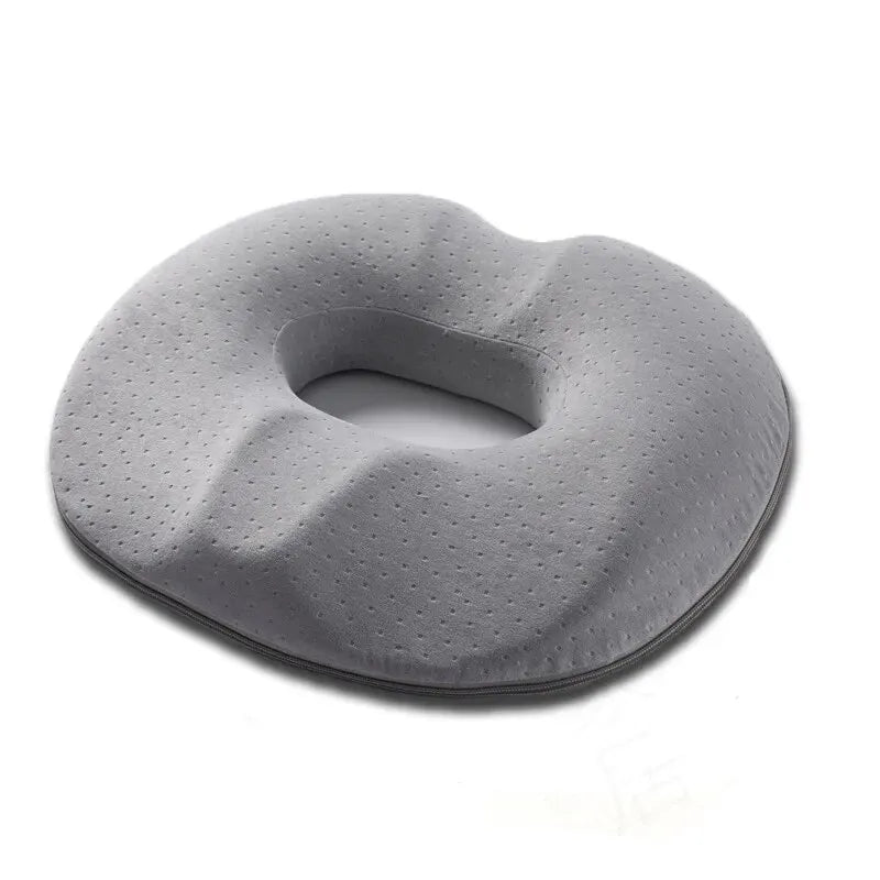 coussin donut cocccyx gris