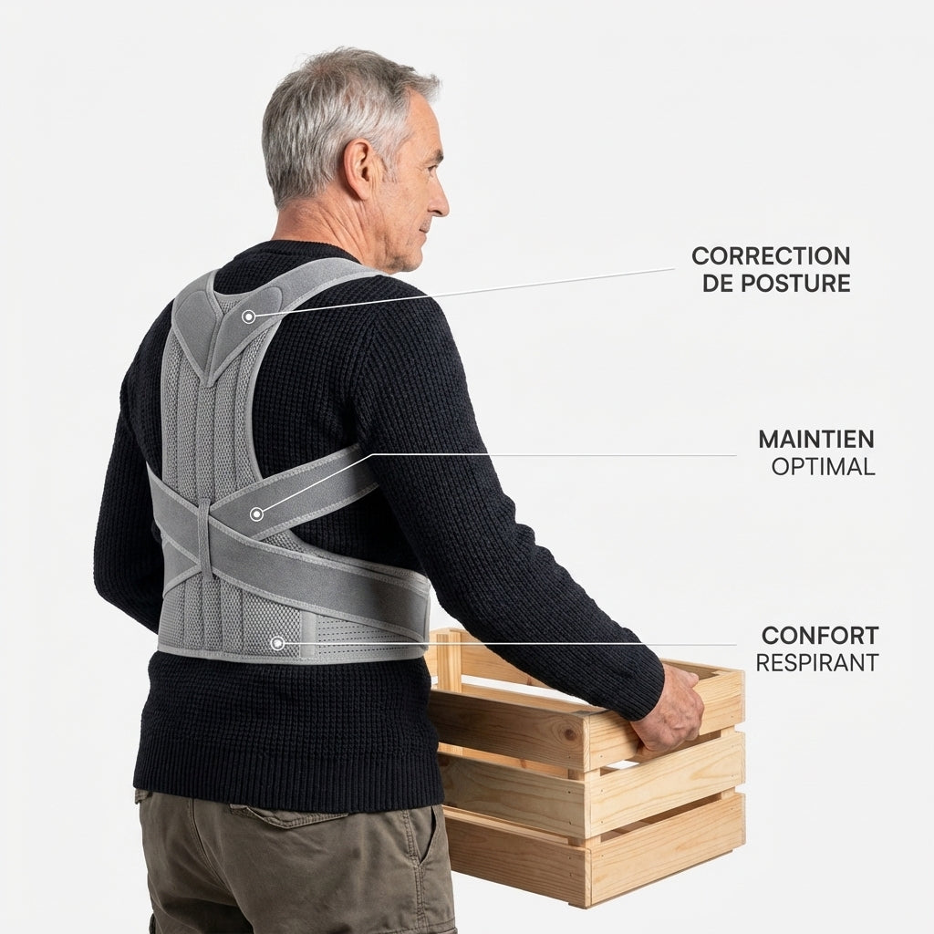 soutien-dos-homme - Chirpro Image